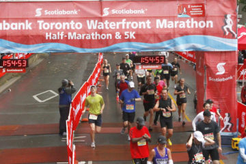 2012 Waterfront Marathon Finish