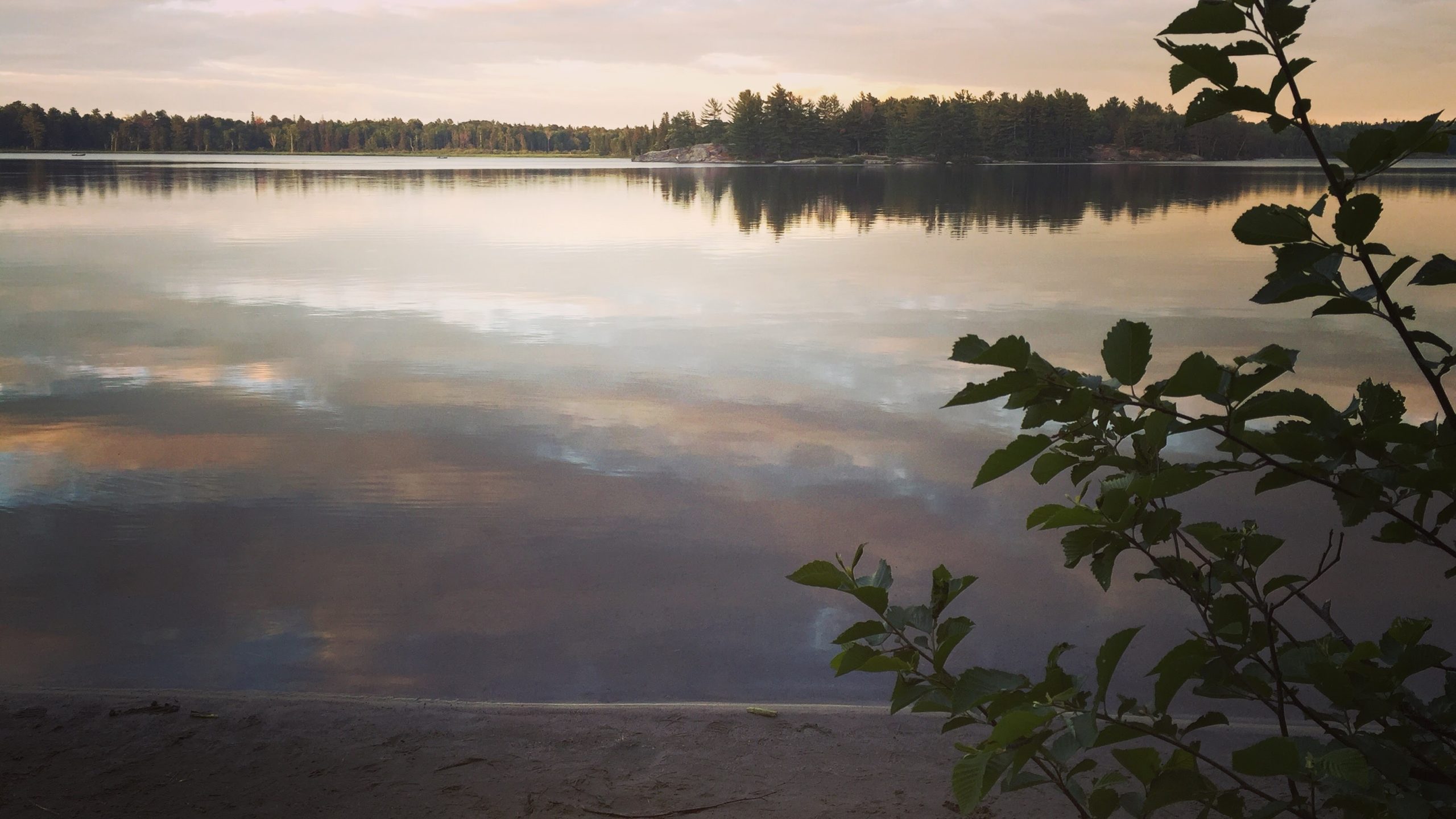 Hemlock Beach at Grundy Provincial Park