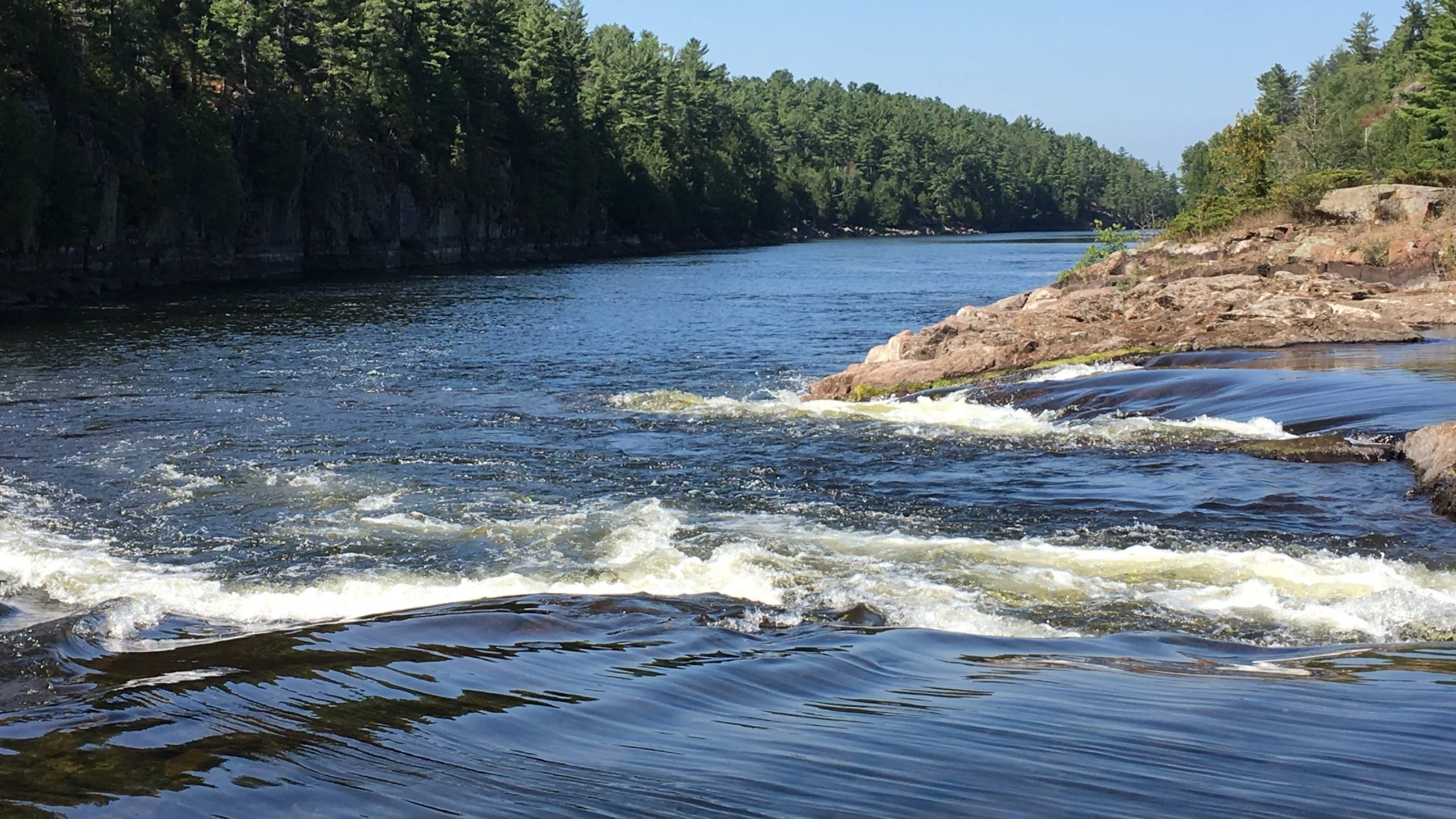 Recollet Falls at French River Provincial Park