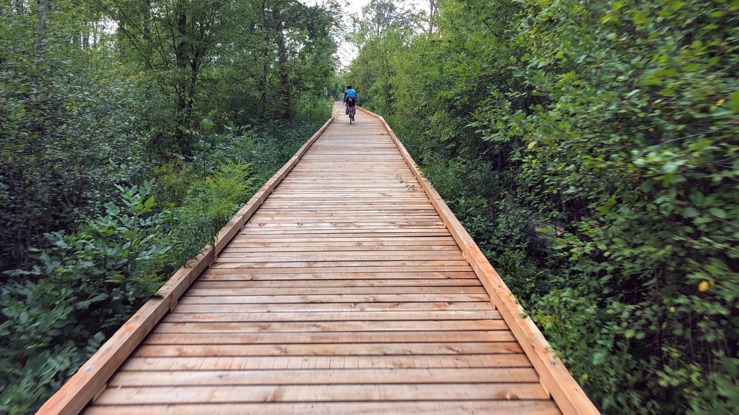 Riding the Dofasco 2000 Boardwalk