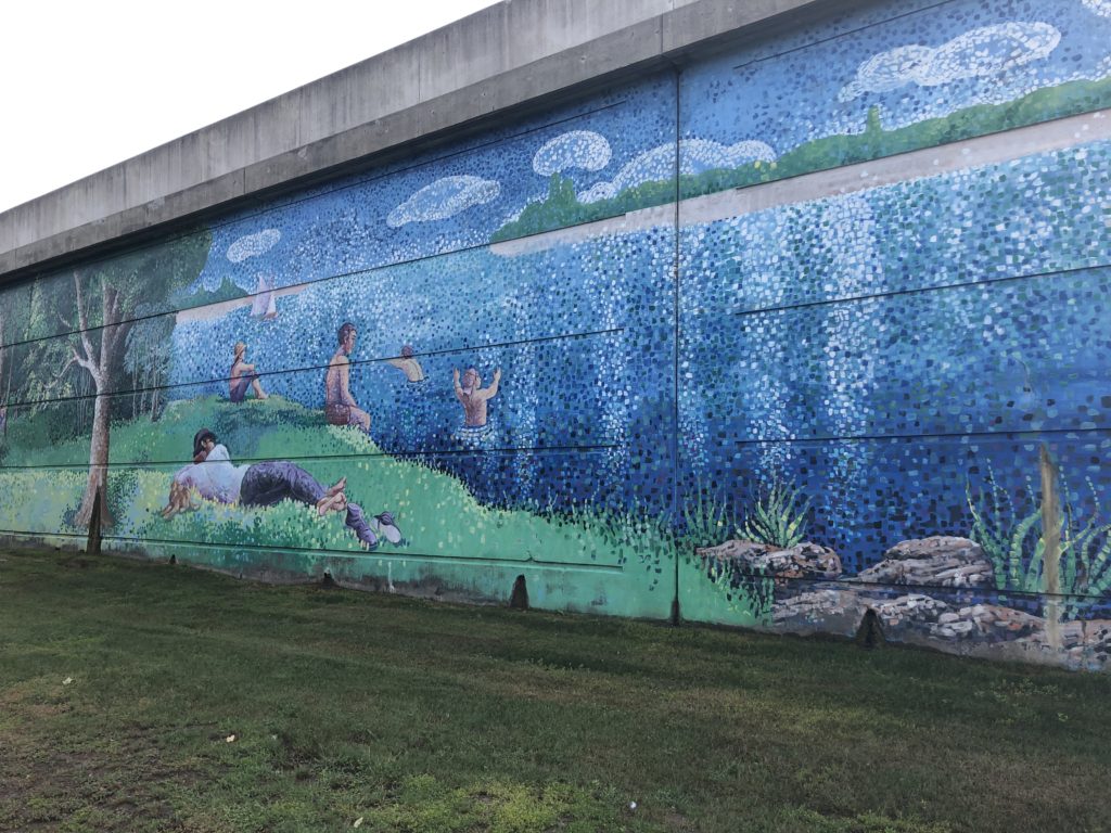 Murals at the 401 Bridge over Bathurst