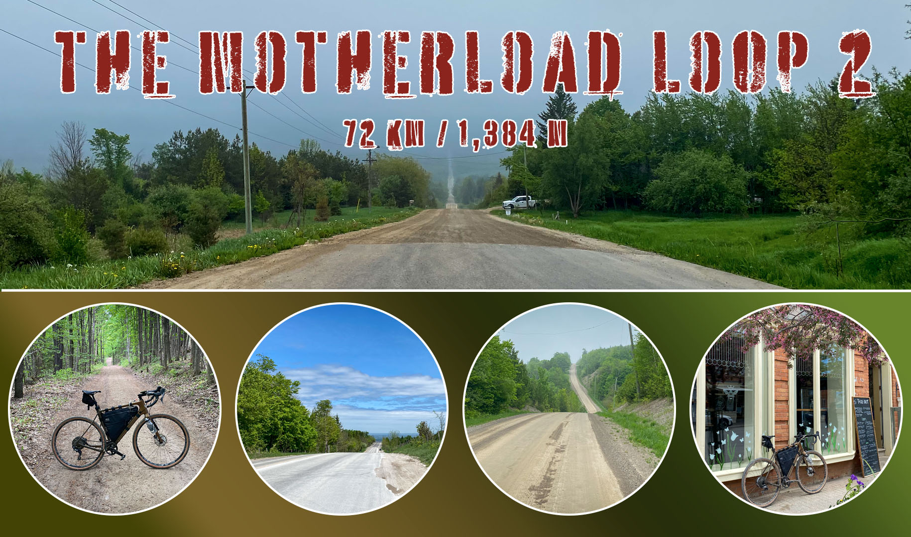 The Motherload Gravel Bike Route Loop 2 Cover Photo